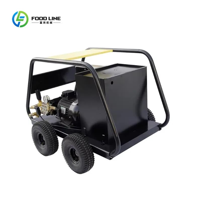 Nettoyeur haute pression industriel à eau chaude électrique personnalisé, 170 bars, triphasé 380V