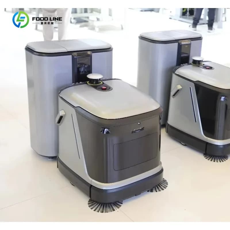 Robot de nettoyage intelligent de haute qualité pour hôtels et bureaux, nettoyeur de sols efficace,