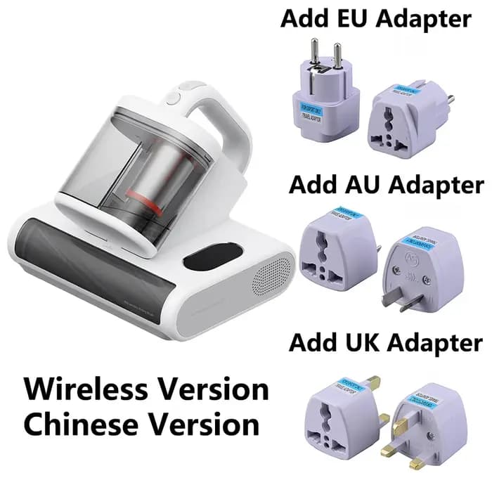 Aspirateur anti-acariens sans fil MIJIA Mite Remover 3 Pro avec stérilisation UV et désinfection, as