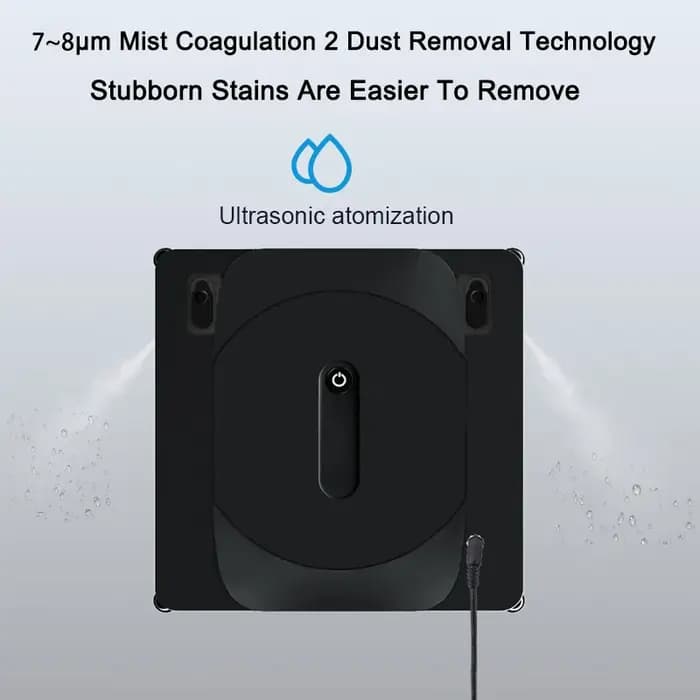 Robot nettoyeur de vitres Purerobo W-S8S intelligent avec application et télécommande Robot d'eau automatique nettoyeur de vitres Robot de nettoyage de vitres