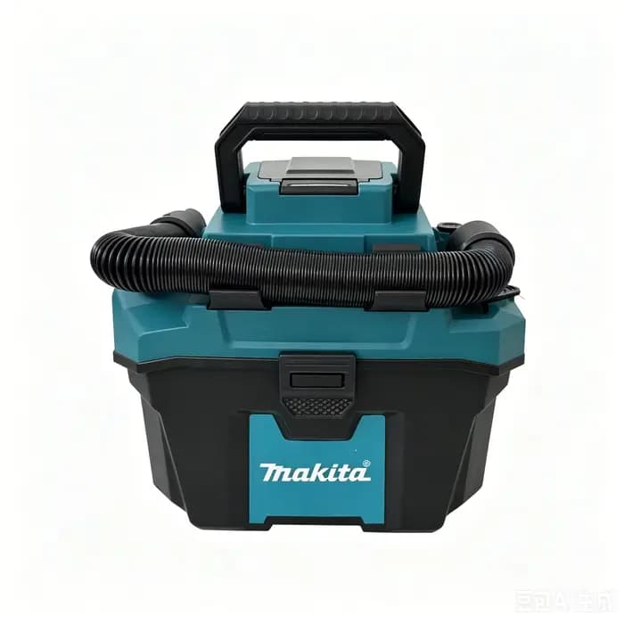 Aspirateur sans fil Makita, machine de nettoyage de sols, aspirateur eau et poussière pour la maison et l'atelier, alimentation Li-ion.