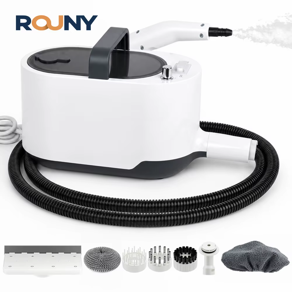 Nettoyeur vapeur haute pression portable multi-usage ROUNY, sortie vapeur puissante de 3,5 bars, cha
