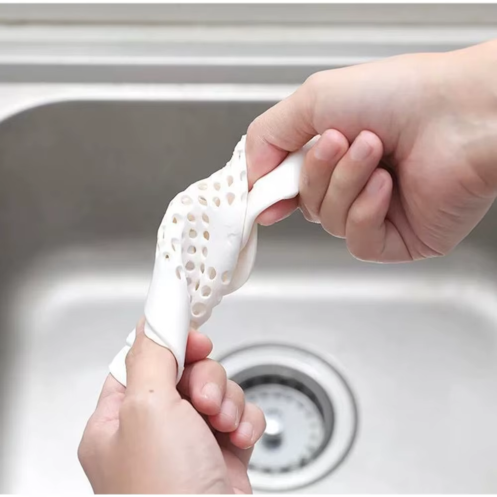 Filtre à cheveux en Silicone pour évier, filtre Anti-blocage, baignoire, douche, bouchon de vidange 