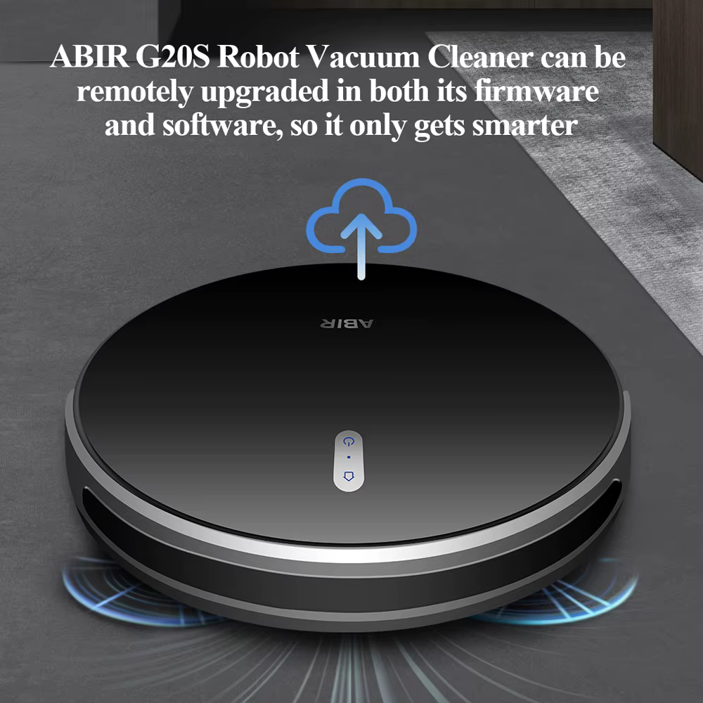 Aspirateur robot ABIR G20S, Navigation sur carte IA, partition super intelligente, avec mémoire,app 