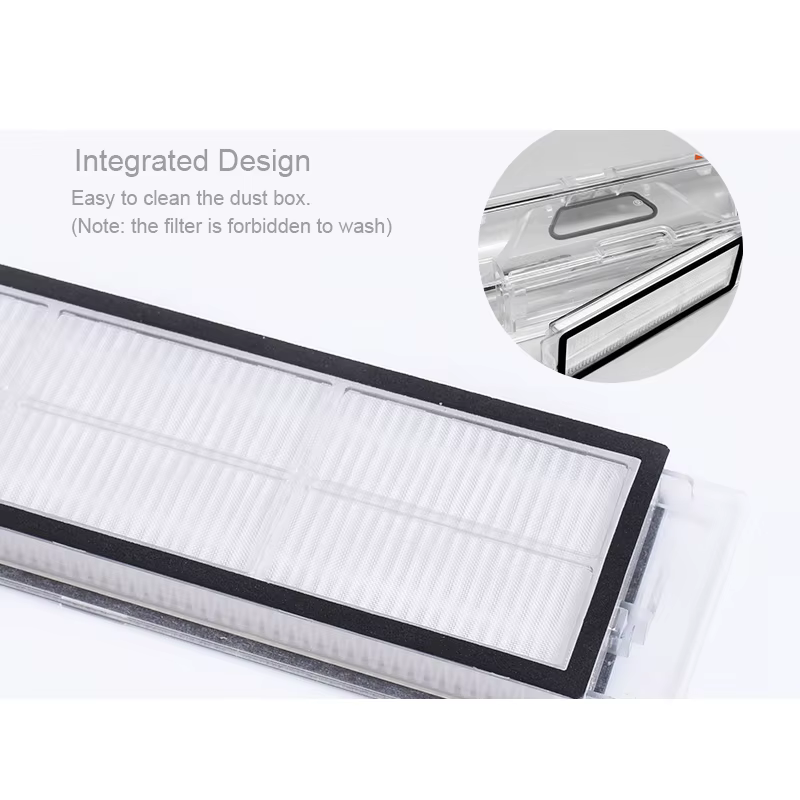 Filtre Hepa pour Xiaomi Roborock, remplacement pur, balayeuse sous vide, filtre lavable, pièce de re