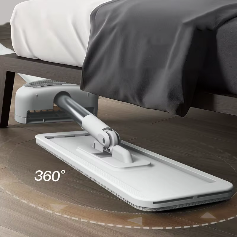 Mmagic – serpillière pour le lavage des sols, nettoyage de la serpillière à rotation plate, seau de