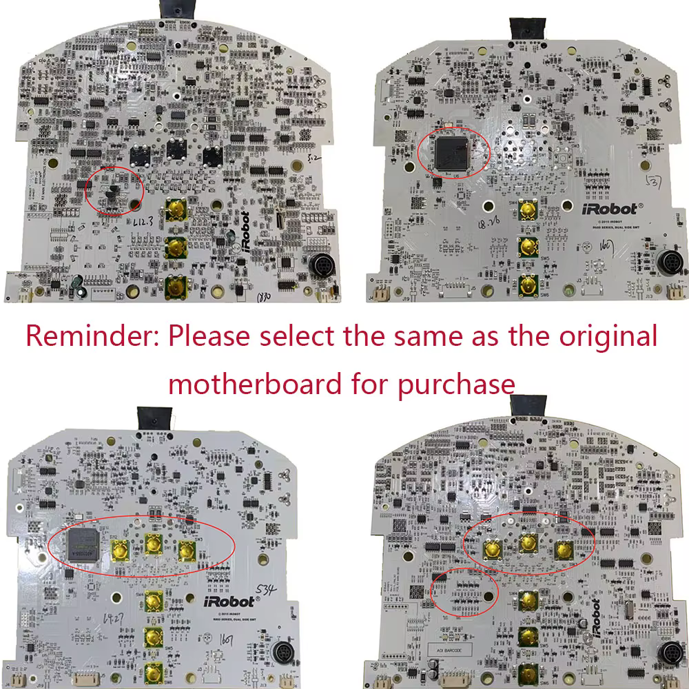 Carte mère de remplacement pour aspirateur iRobot Roomba série 500 600, circuit imprimé avec fonctio