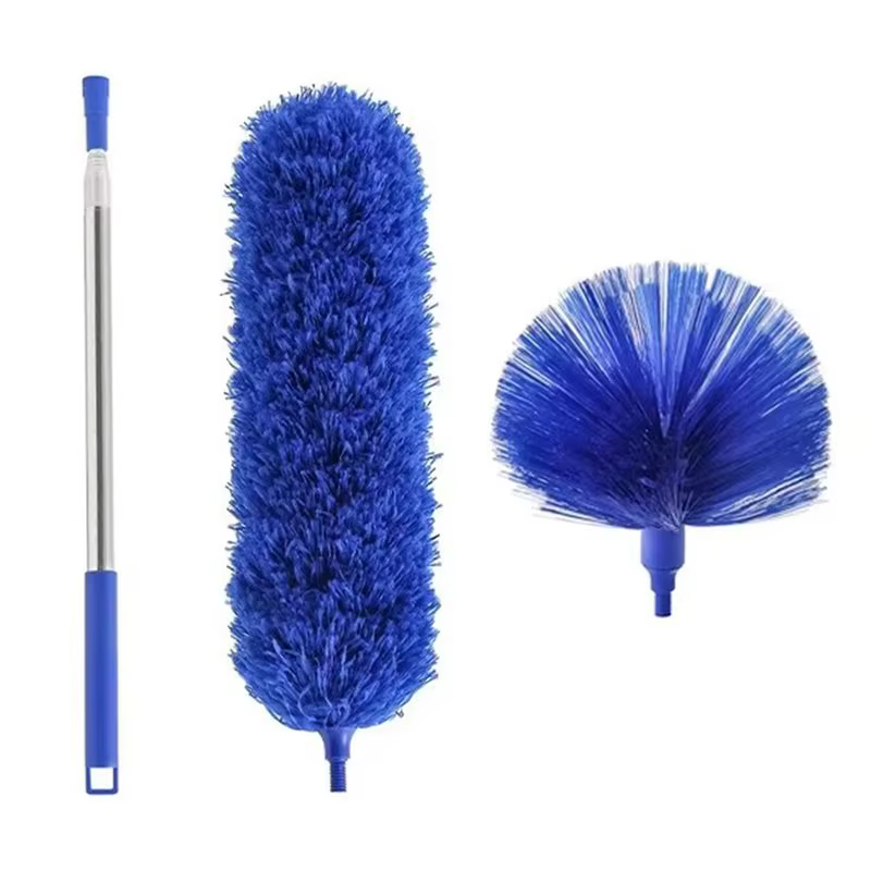 BSEVB - Plumeau télescopique lavable 250 cm en microfibre pour éliminer les toiles d'araignées, nett