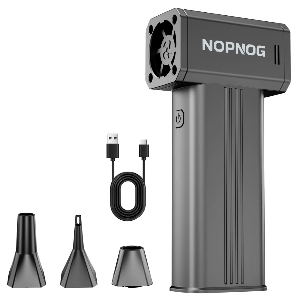 Souffleur de neige pour voiture, 4 vitesses, charge Type-C, 110000 tr/min, dépoussiéreur électrique,