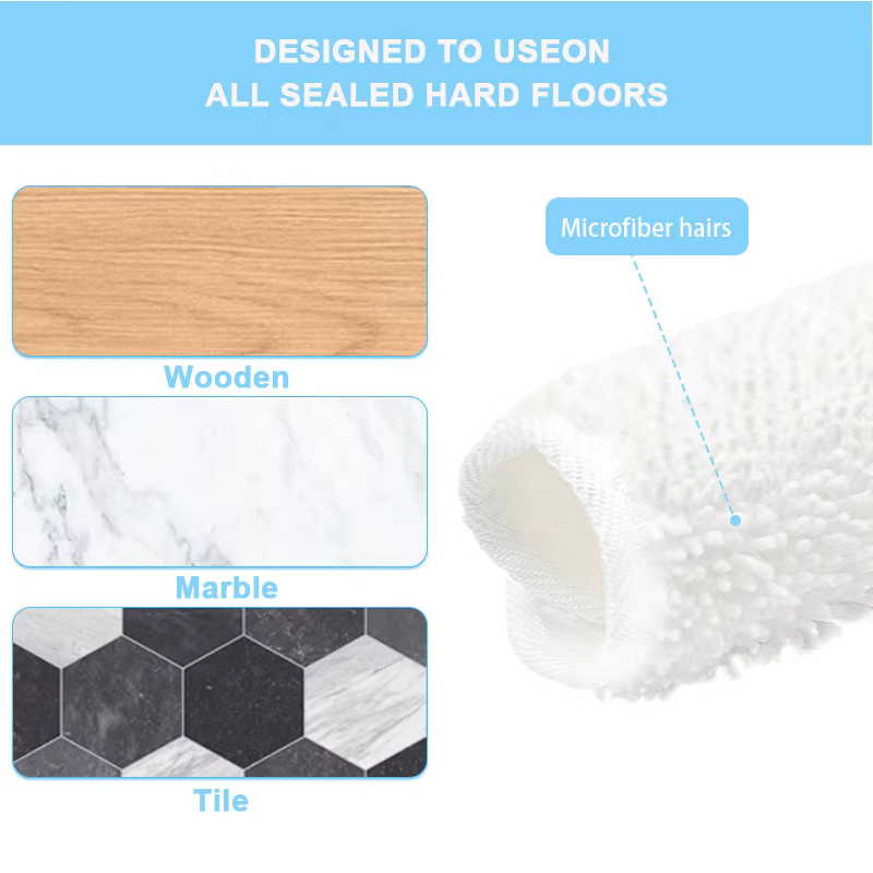 Pour Vileda tampon de vadrouille à vapeur outil de nettoyage de tissu triangulaire accessoires de so