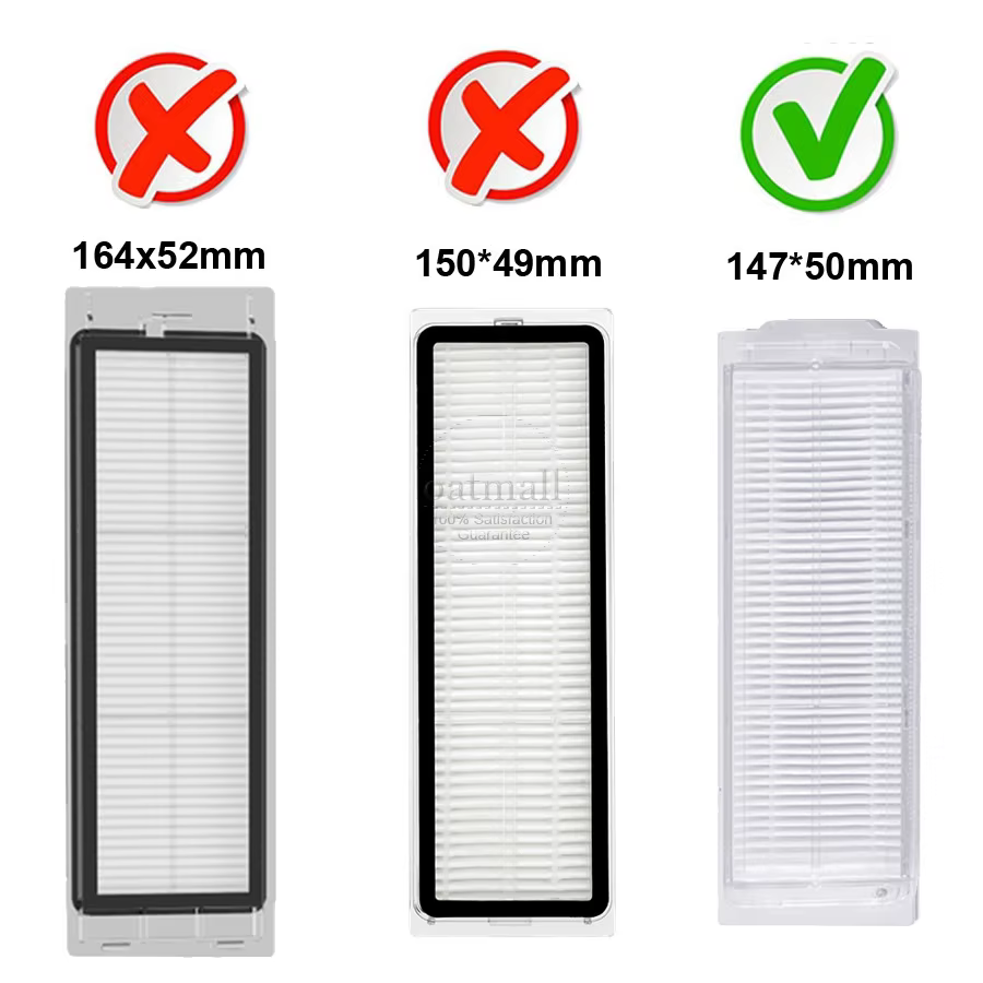 Filtre HEPA de remplacement pour aspirateur Robot Xiaomi Mi Mop 2 Pro MJST1S / 2 Lite MJSTL, accesso