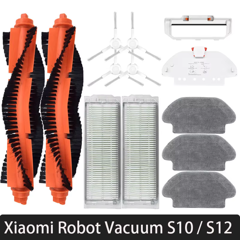 Pour Xiaomi Robot aspirateur S10 S12 T12 B106GL/vadrouille 2S XMSTJQR2S/3C B106CN pièces accessoires