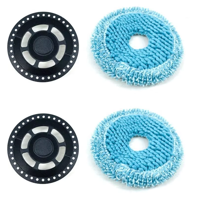 【OFFRE SPÉCIALE】 2X accessoires pour aspirateur Cecotec Conga 9990/9590, ensemble de chiffons et sup
