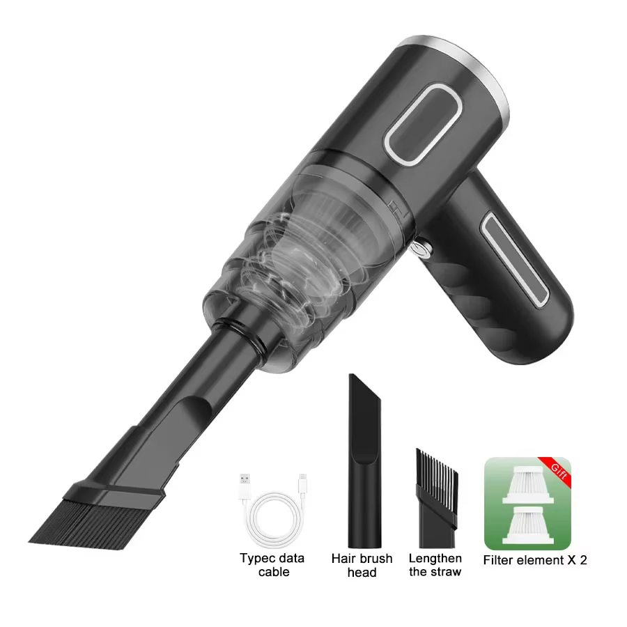 Aspirateur de voiture ABS portable, puissant, sans fil, pour tapis et maison, mini machine de nettoy