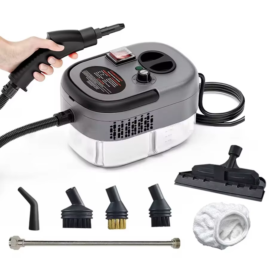 Nettoyeur vapeur portable haute température, machine de nettoyage à vapeur sous pression avec brosse