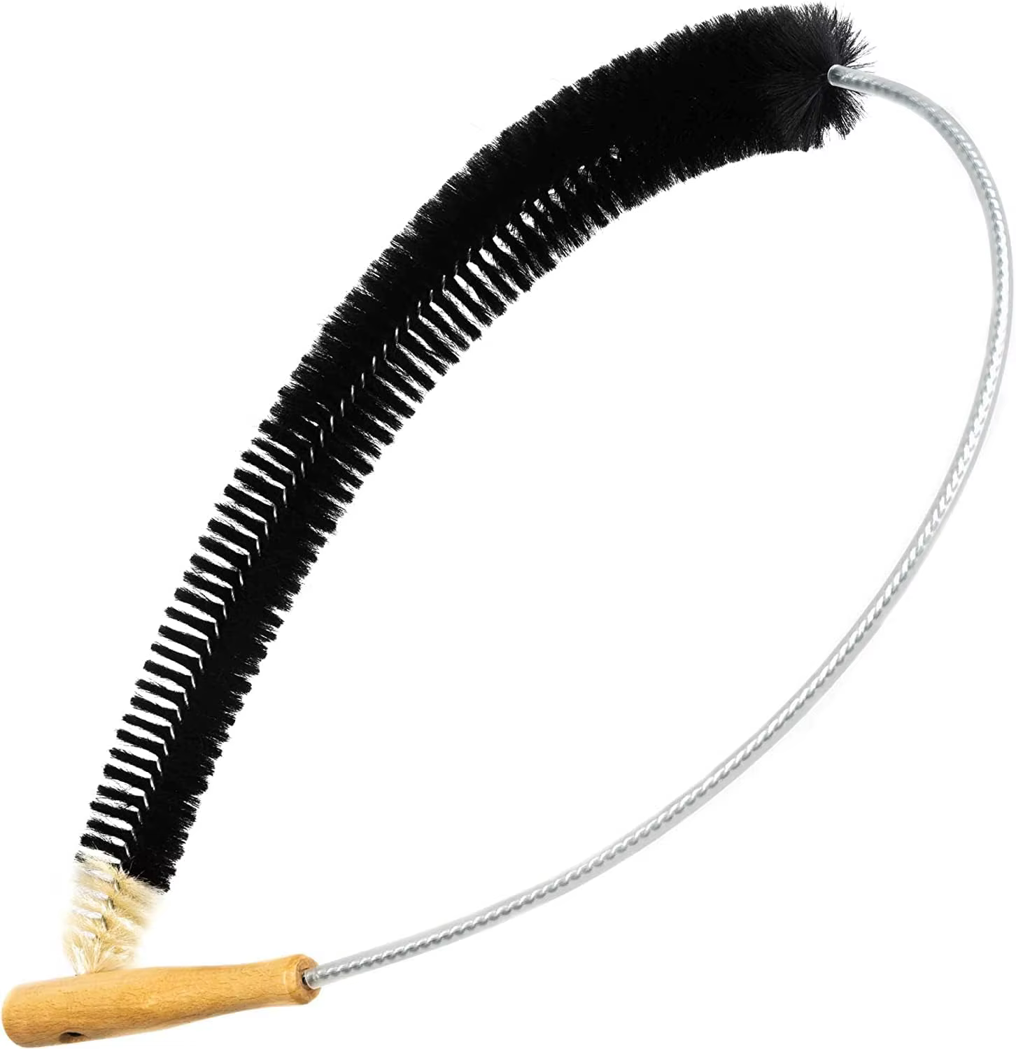 1PCS Brosse pour radiateur - 120 cm - Brosse pour radiateur avec poils de chèvre - Idéal pour nettoy