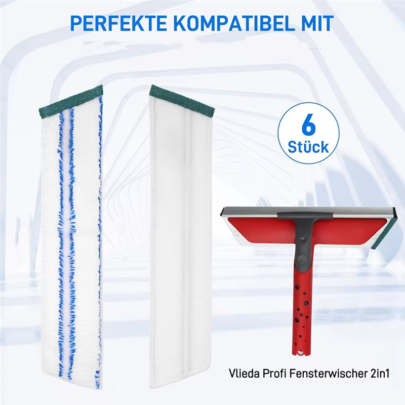 RALCA-couvercles en Microfibre remplacement Forvileda essuie-glace professionnel 2 en 1 rondelle cou