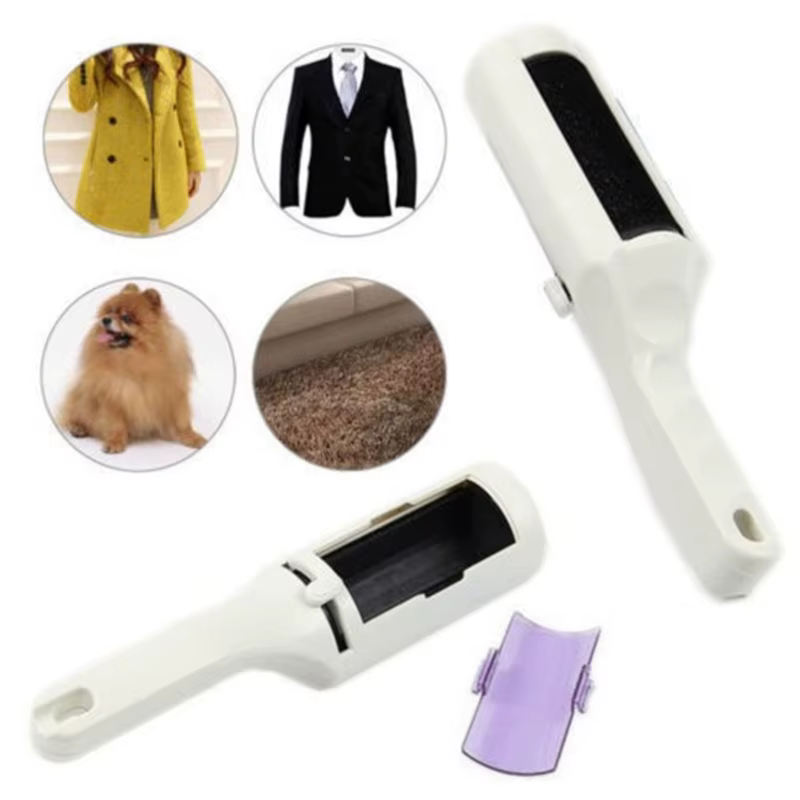 Nettoyeur électrostatique statique pour vêtements, brosse dissolvant de poils d'animaux, balayeuse d