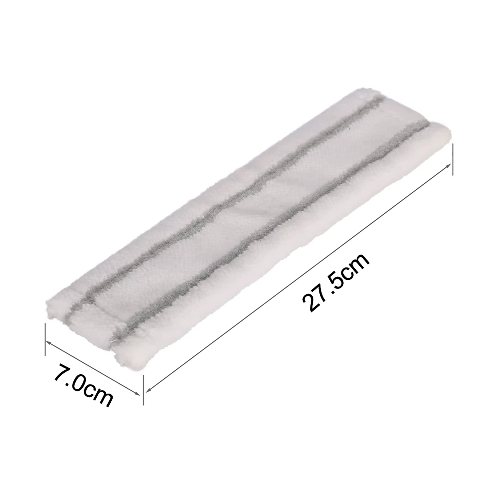 Chiffons de vadrouille en Microfibre pour Karcher WV1 WV50 WV75, Machine de nettoyage de vitres, gra