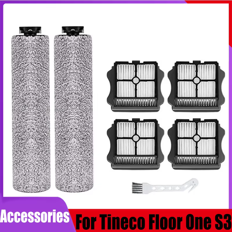 Kits de filtre Hepa pour brosse à rouleau principal, pour Tineco iFloor 3 Floor One S3, sans fil, hu