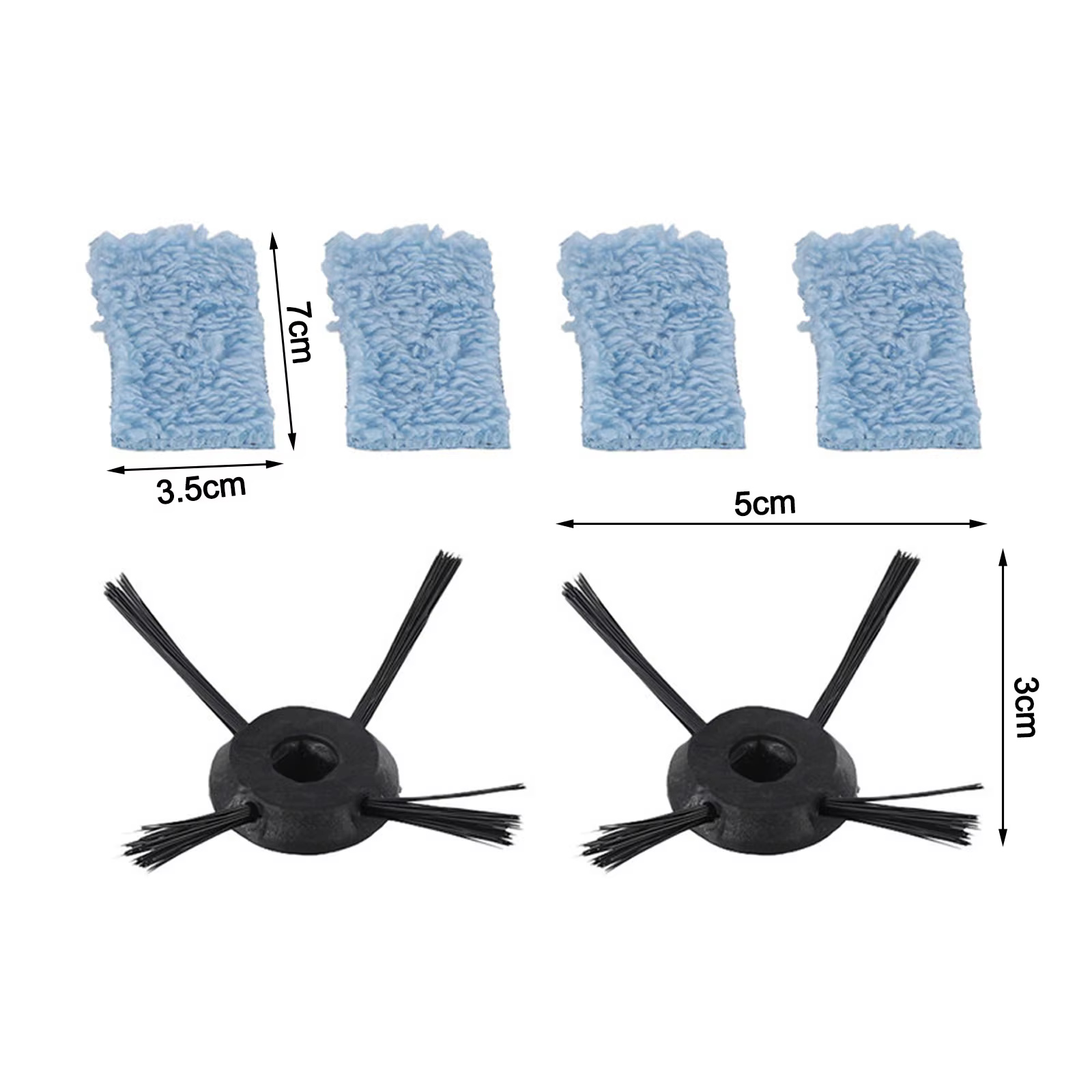 1 pièces 3 en 1 Robot aspirateur balayage et nettoyage humide sol Robot de balayage intelligent pour