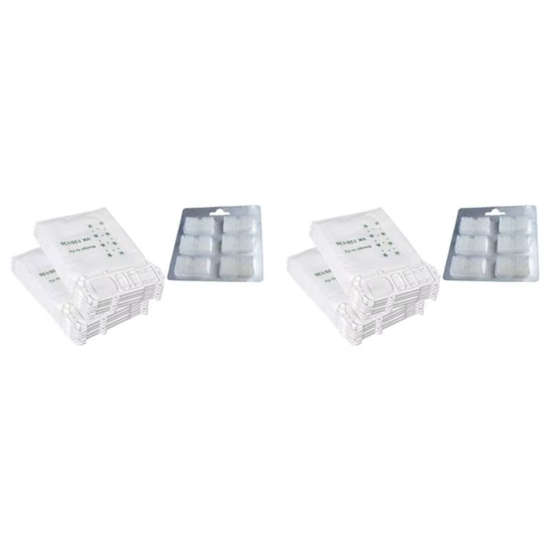 AFOURT-Accessoires pour aspirateur, accessoires de nettoyage, adaptés au Vorwerk VK135 VK136, 20 sac