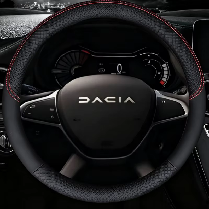 Housse de volant de voiture pour Dacia Logan Sandero Duster Lodgy Jogger Dokker printemps 2017 – 202