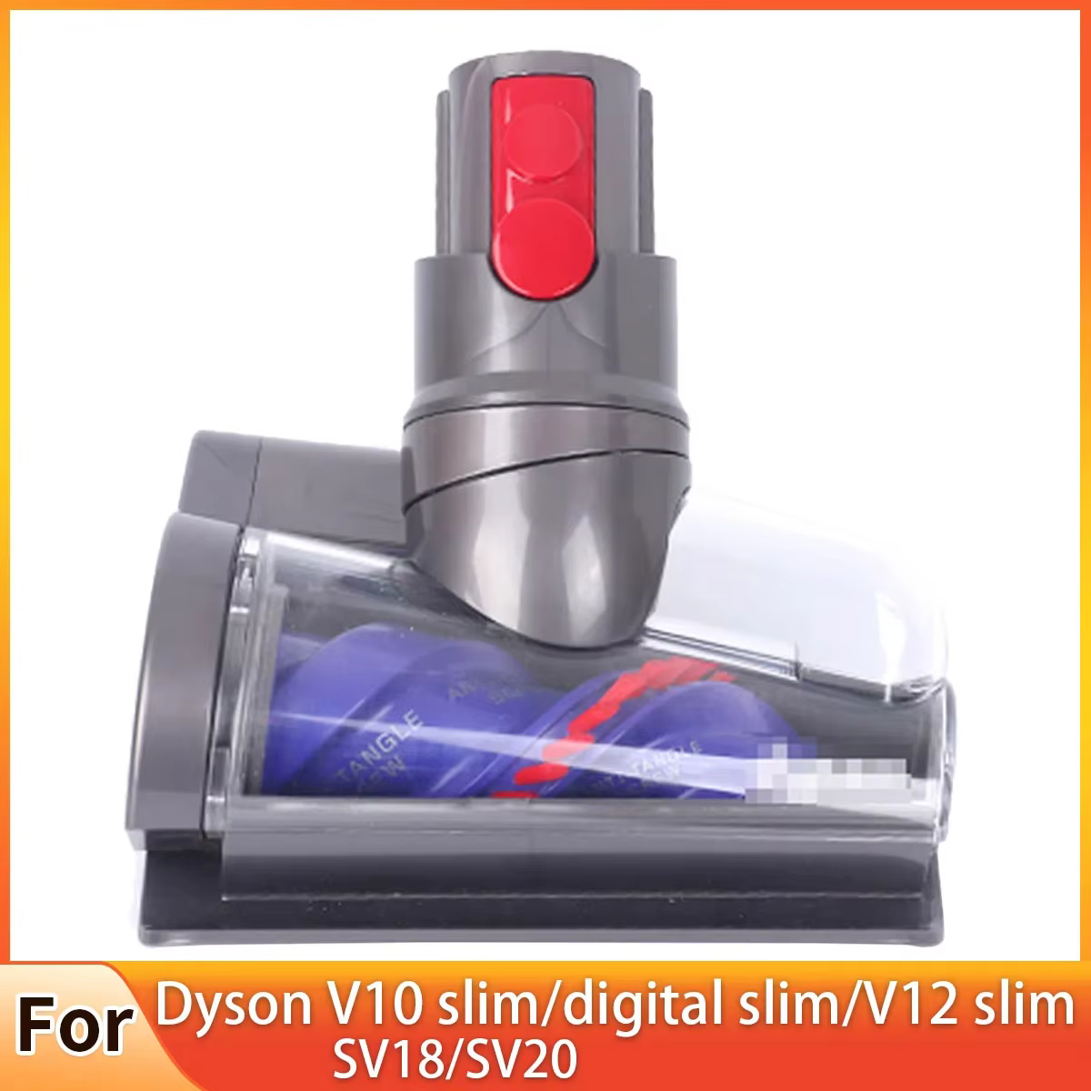 Mini tête de brosse motorisée pour aspirateur Dyson V10 slim/digital slim/V12 slim/SV18/SV20, brosse
