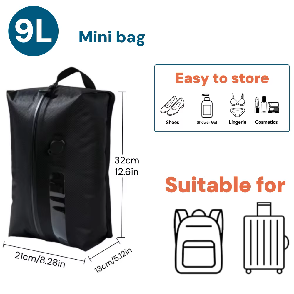 Gain de Place 80% Sacs sous Vide pour Vêtements avec Pompe Électrique Sans Fil 9L 17L 34L Organisate