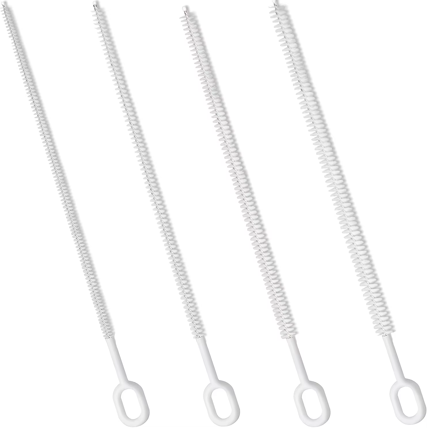 Ensemble de brosses pour nettoyeur de paille robuste – Paquet de 4, longueur 10 pouces, largeur 8 mm