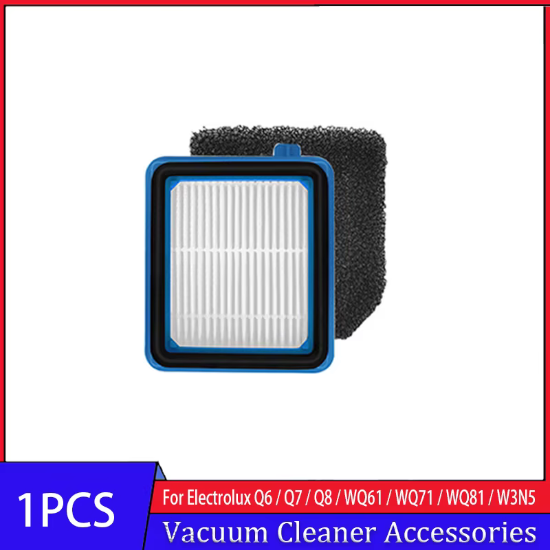 Filtre lavable pour aspirateur Robot Electrolux Q6 / Q7 / Q8 / WQ61 / WQ71 / WQ81 / W3N5, filtre à é
