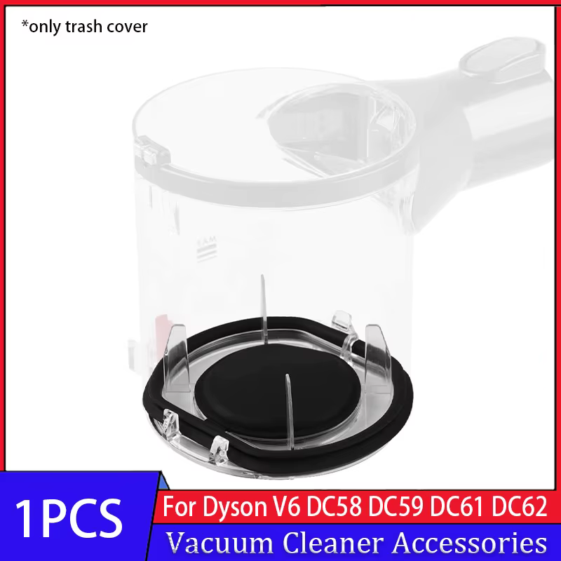 Capuchon de couvercle de poubelle pour Dyson V6, remplacement d'aspirateur, accessoires de balayeuse