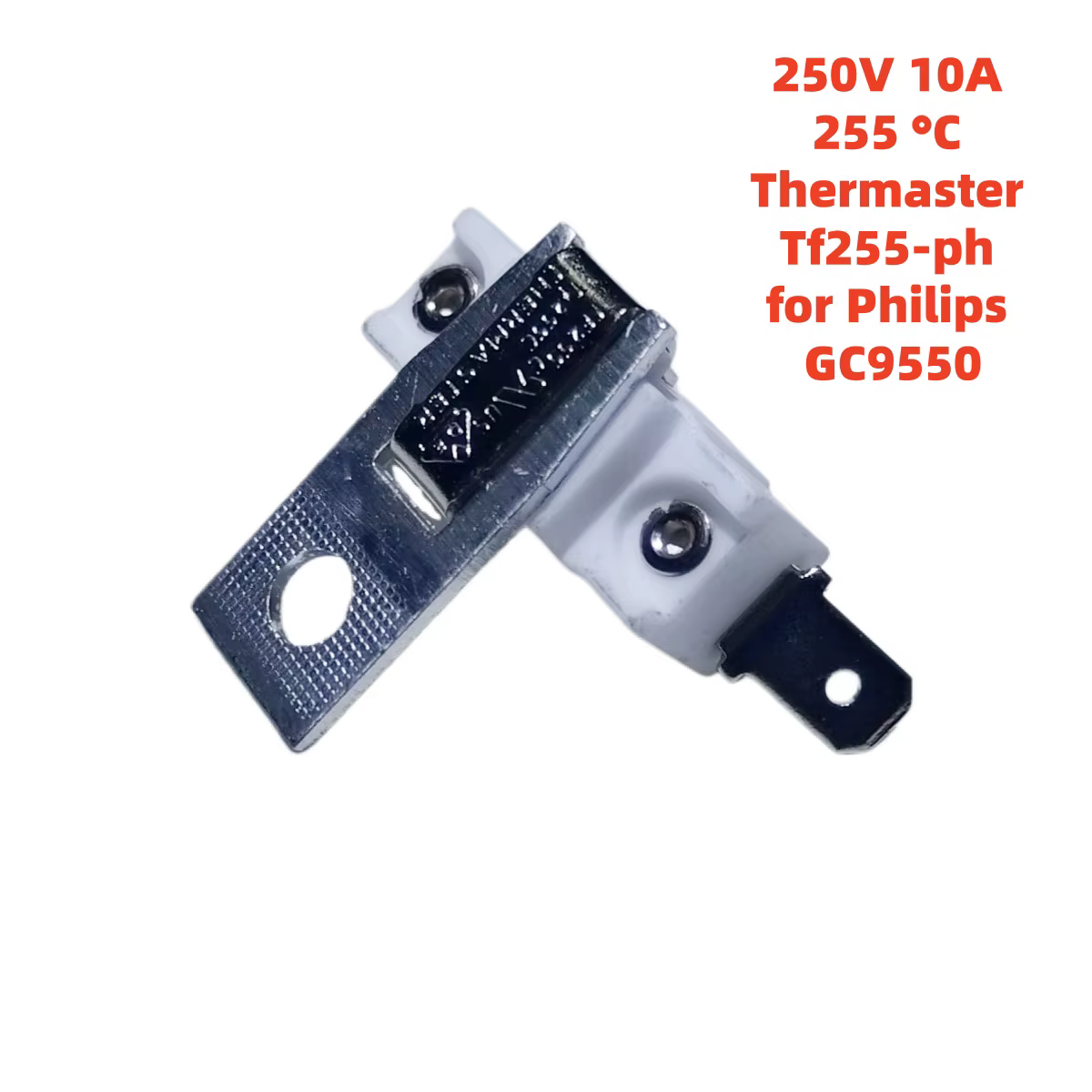 Protecteur contre la surchauffe, fusible thermique 250V 10A 255 ℃ Fer à vapeur TCO Thermaster TF25