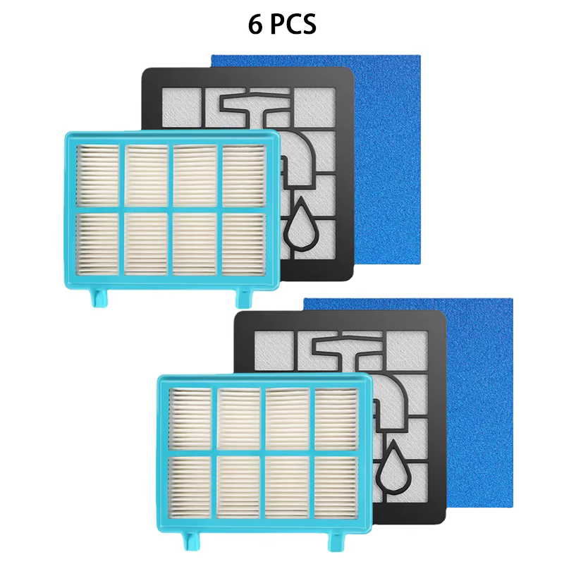 Analyste de filtres en mousse lavables pour aspirateur Philips, 15 pièces, alimentation Pro Compact 