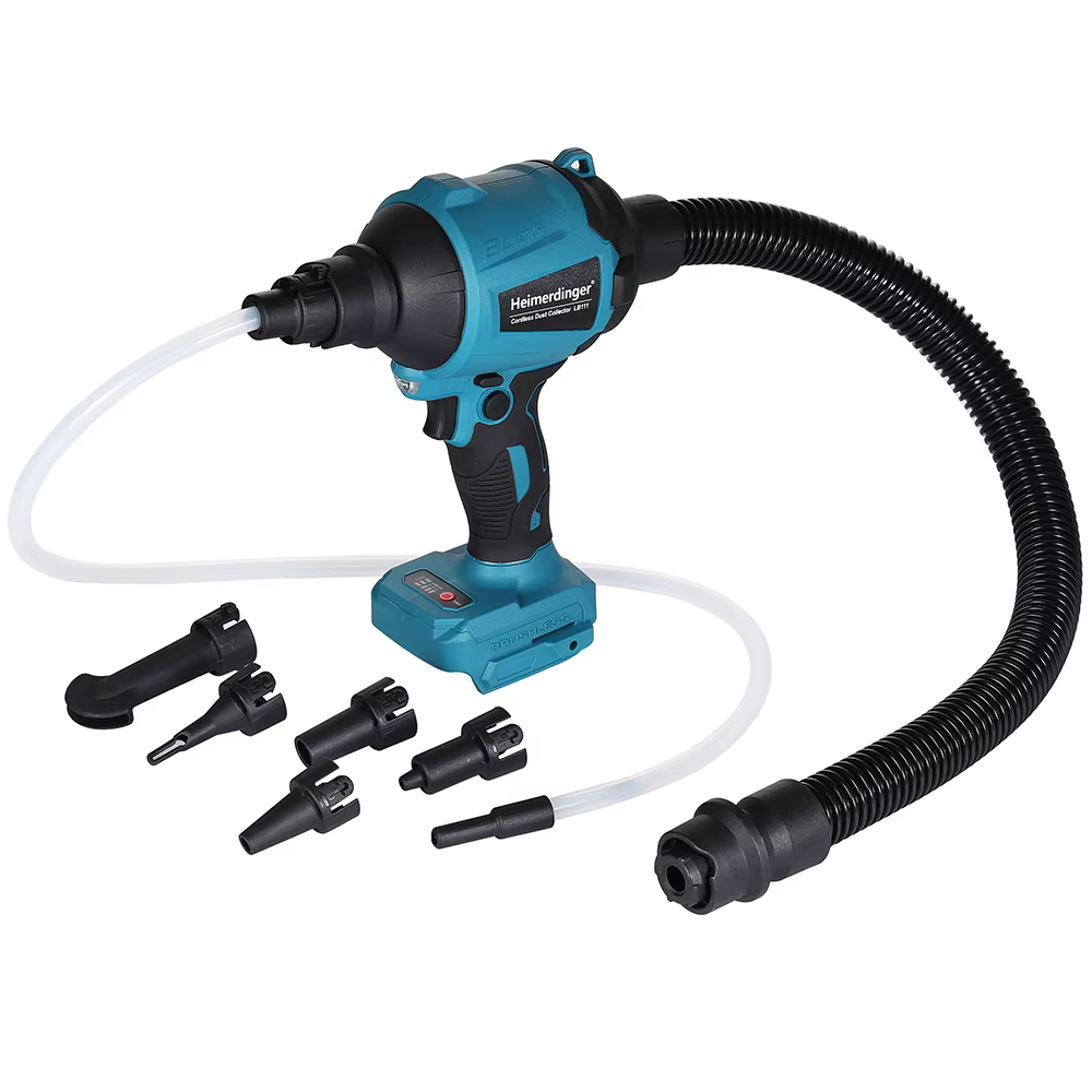 Souffleur aste sans fil à grande vitesse, gonfleur électrique, dépoussiérage et aspirateur, batterie