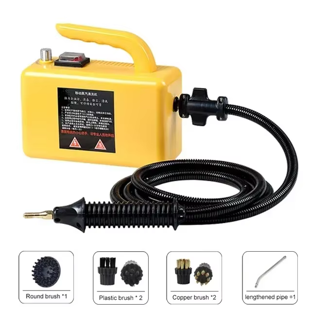 Nettoyeur à vapeur haute pression, 2600W, pour livres, coulis, carrelage, portable, pour voiture, au