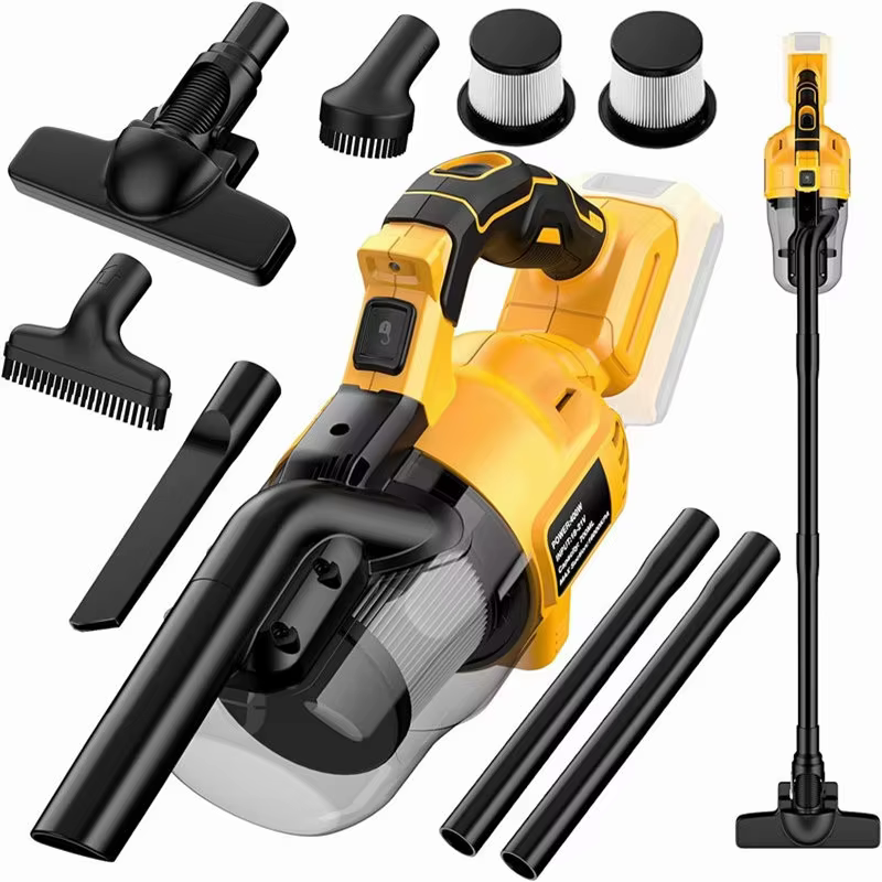 Aspirateur à main sans fil 5 en 1 pour batterie Makita Dewalt 18V, portable, pour sols durs, tapis,