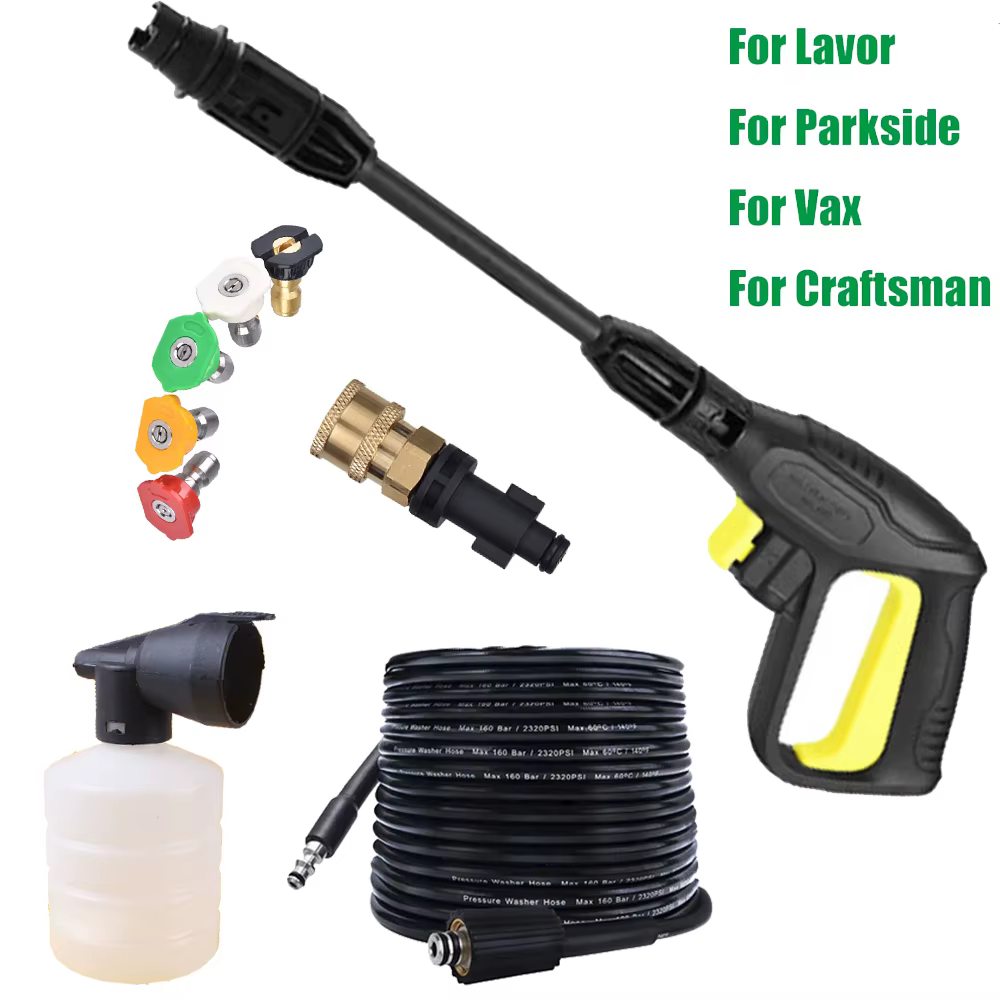 Pistolet de lavage à haute pression pour Lavor Parkside PHD, accessoires de machine de livres