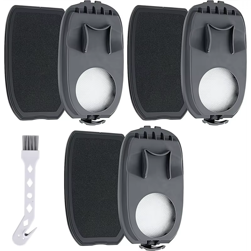 VELIF-pour XW9385/XW9383 XW9382 Aquatrio aspirateur sec et humide paquet de 3 filtres de remplacemen