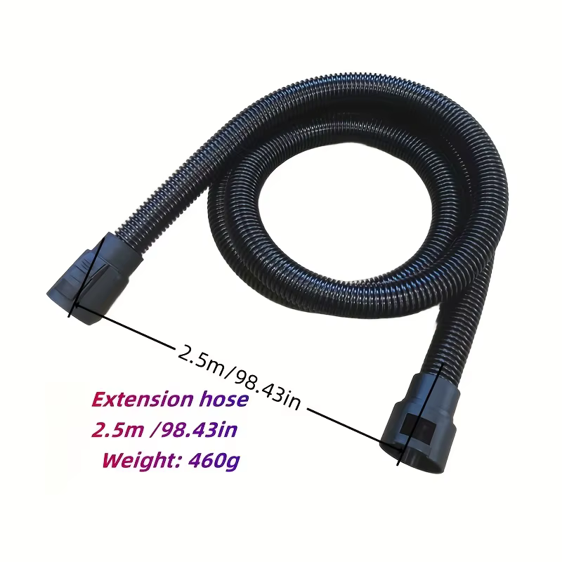 1 jeu de tuyaux d'aspiration pour Karcher, tuyau d'aspiration en plastique Flexible de 2.5m/3.5m pou