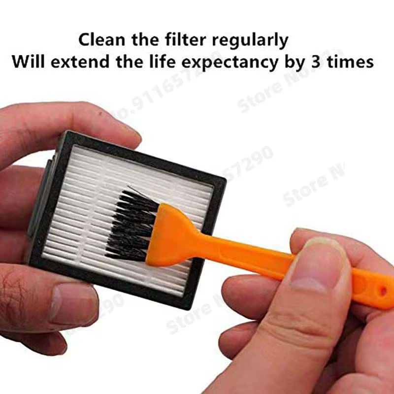 Brosse latérale principale pour iRobot Roomba i7 E5 E6 série I, filtre Hepa, rouleau, pièces de rech