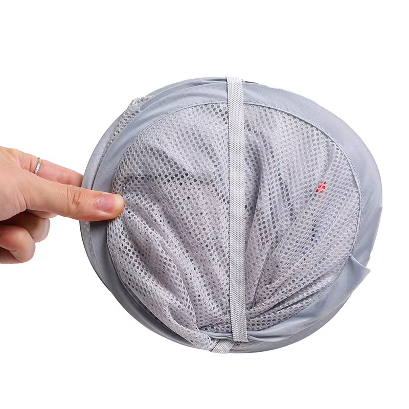 3140 panier à linge pliant organisateur pour vêtements sales salle de bain vêtements maille sac de r