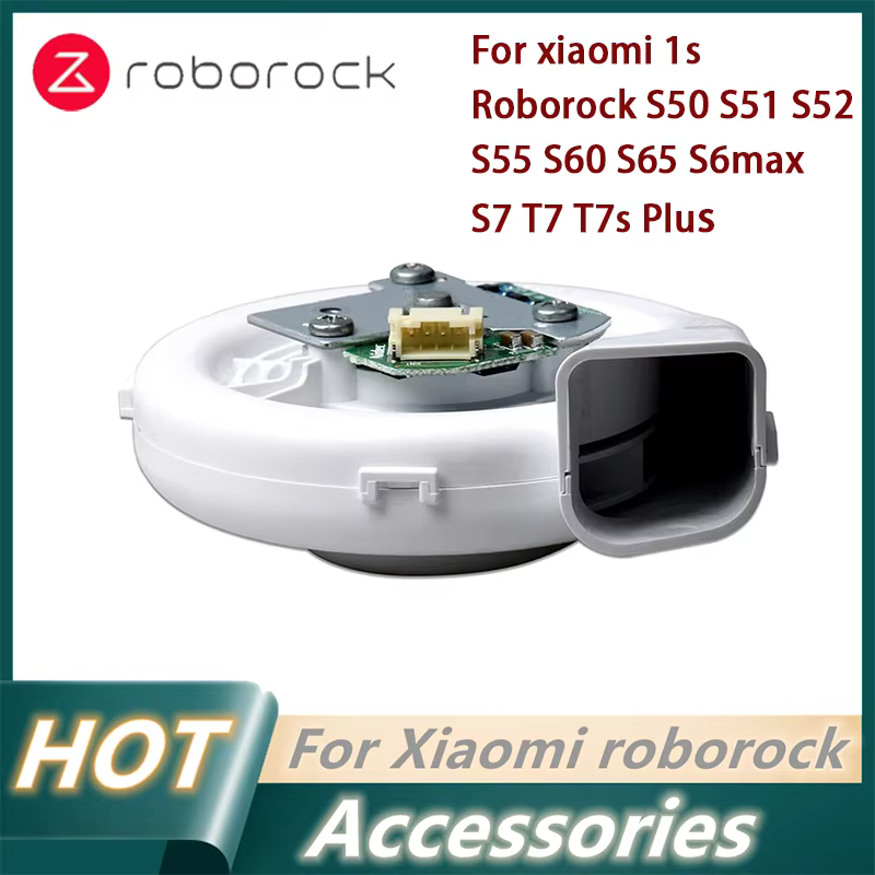 Original pour Roborock ventilateur moteur Robot nettoyeur S50 S51 S55 S6 S61 S65 S7 T7s T7s Plus S5 