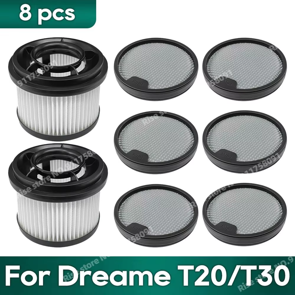 Filtre Hepa adapté pour Dreame T30, T20, T20 Pro, T10, T30 Neo, R10, R10 Pro, R20, Xiaomi G9 G10