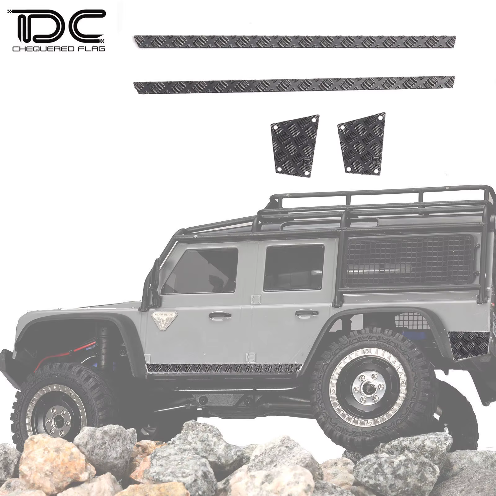 Accessoires pour TRX-4M Defender D90 D110, KIT 1/18 TRX4M RC, pièces de mise à niveau de véhicule, S