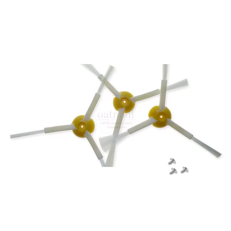Brosse latérale à 3 bras avec vis pour aspirateur robot iRobot Roomba série 800 900 860 870 880 890 