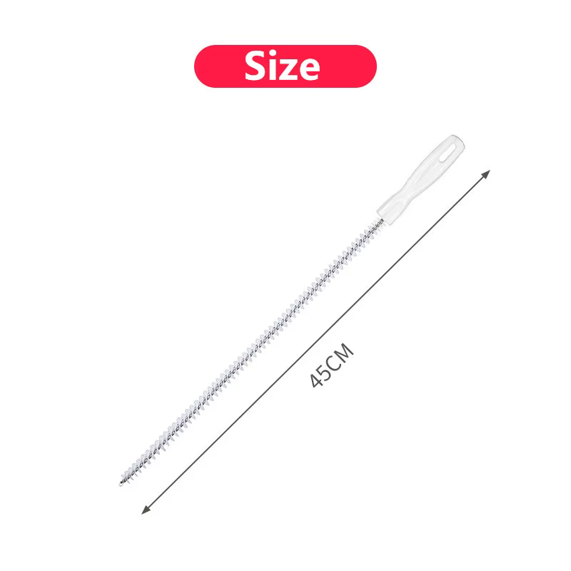 Brosse de dragage de tuyau longue durée, nettoyeur flexible, outil de démontage de trou de bouchon E