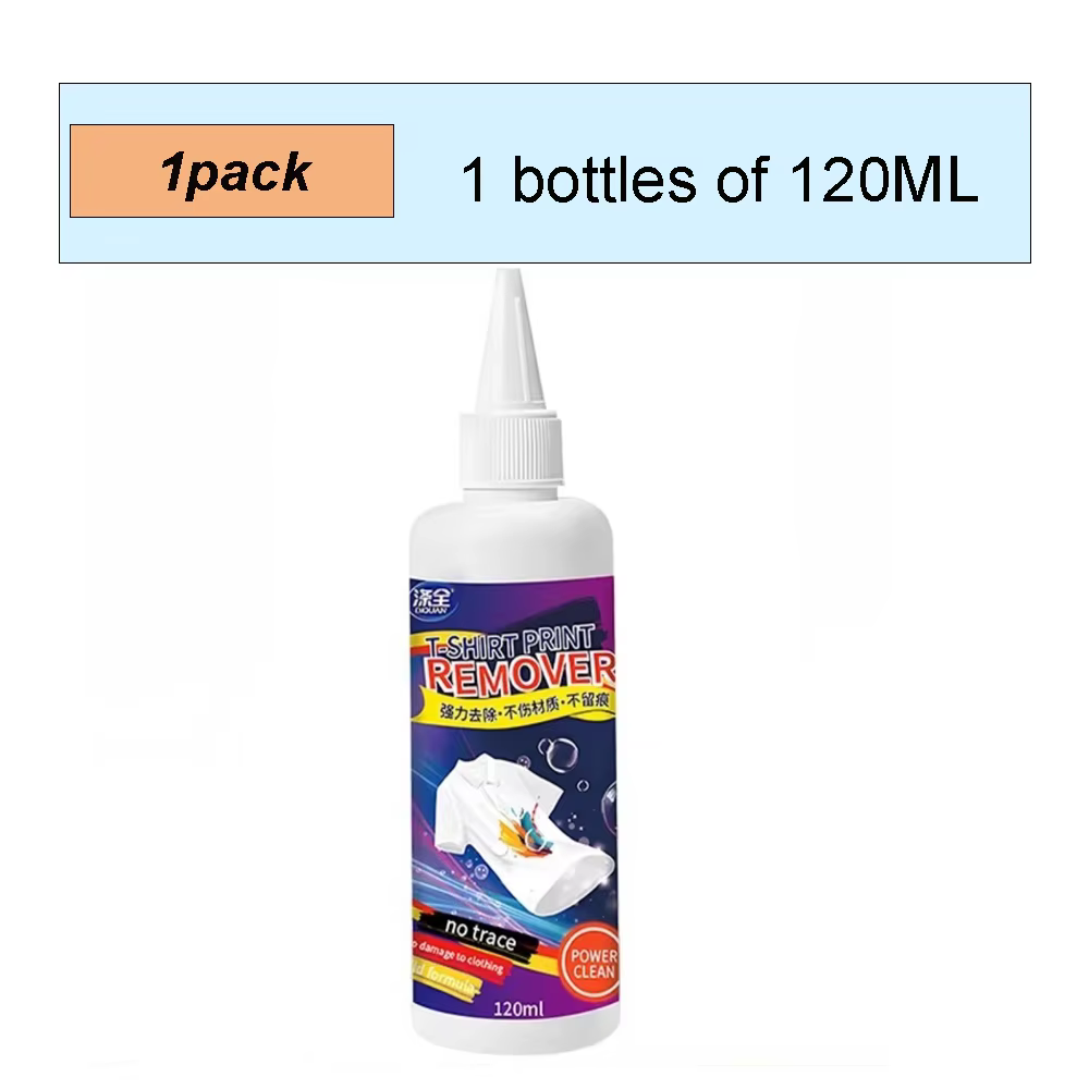 DTF enlever les vêtements DTF dissolvant Textile dissolvant DTF nettoyant tissu Vlr dissolvant de vi