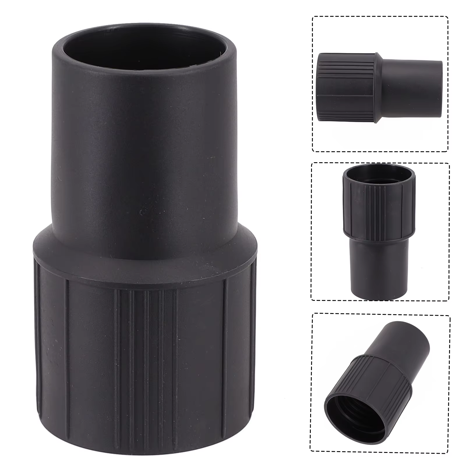 Adaptateur de raccordement de tuyau d'aspirateur universel pour tuyaux filetés d'aspirateur intérieu