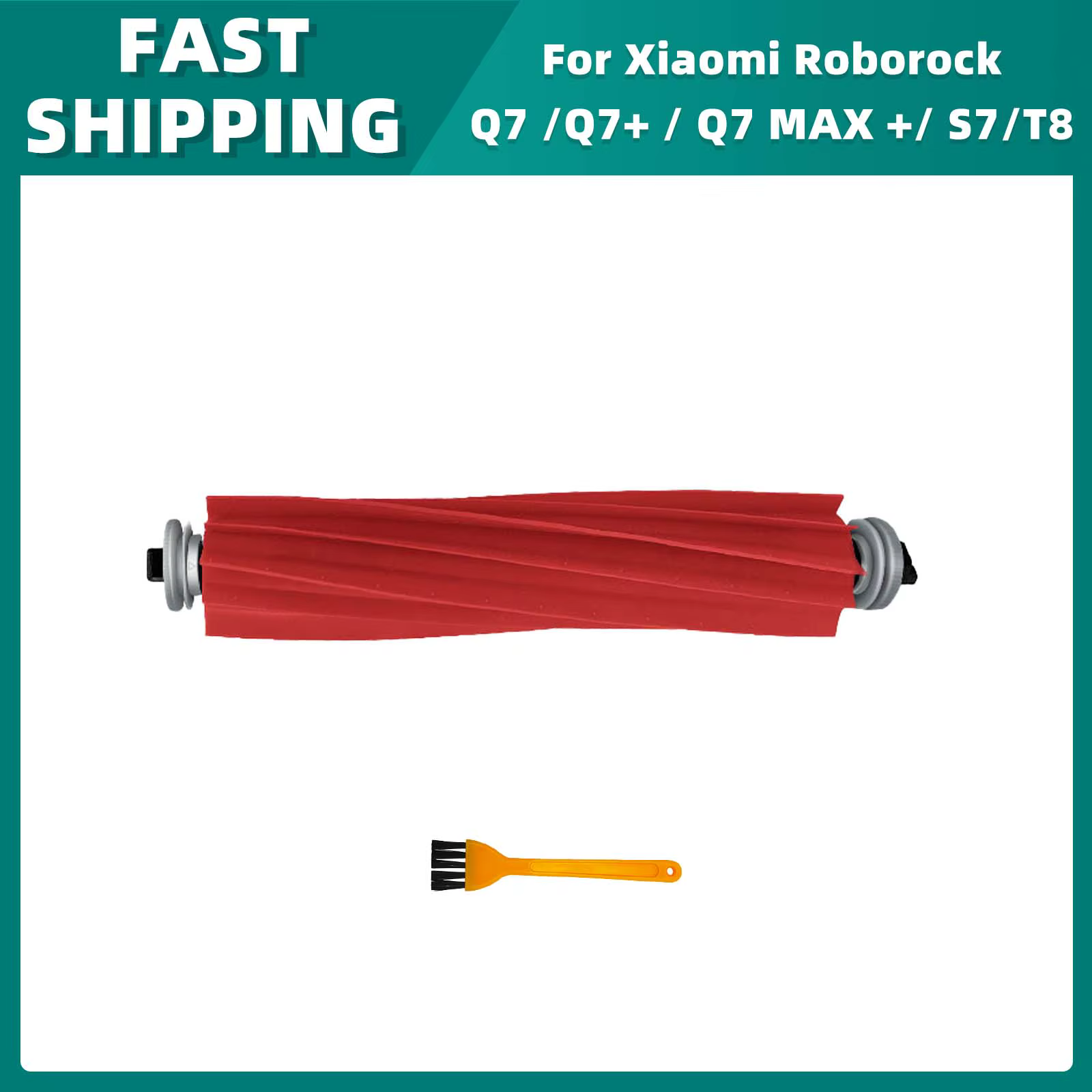 Convient pour Roborock Q7 MAX + / Q7 + / Q7 / T8 brosse latérale principale filtre Hepa tissus de va